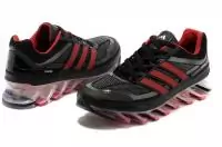 hommes adidas springblade derniere marque pas cher noir rouge